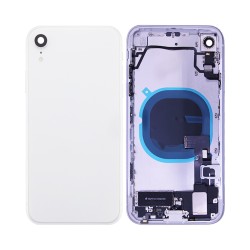 Tampa Traseira com Frame+Flex+Vibrator Apple iPhone XR Branco Tampa Traseira com Frame+Flex+Vibrator Apple iPhone XR Branco